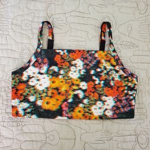Aerie Floral Sports Bra